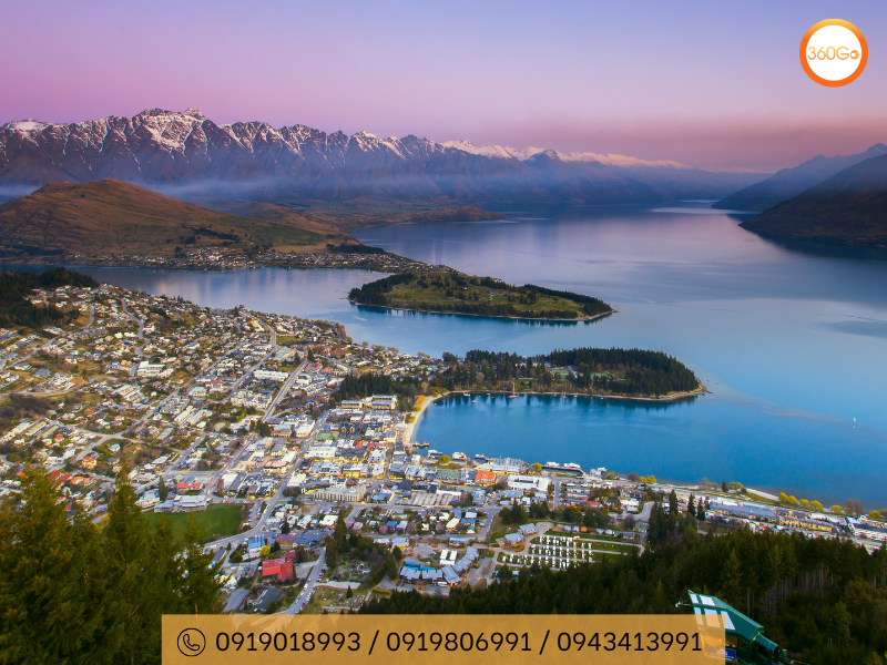 Queenstown thành phố sôi động - Du lịch 360Go